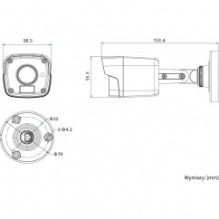 Kamera IP 2Mpx 2.8mm HQ CCTV