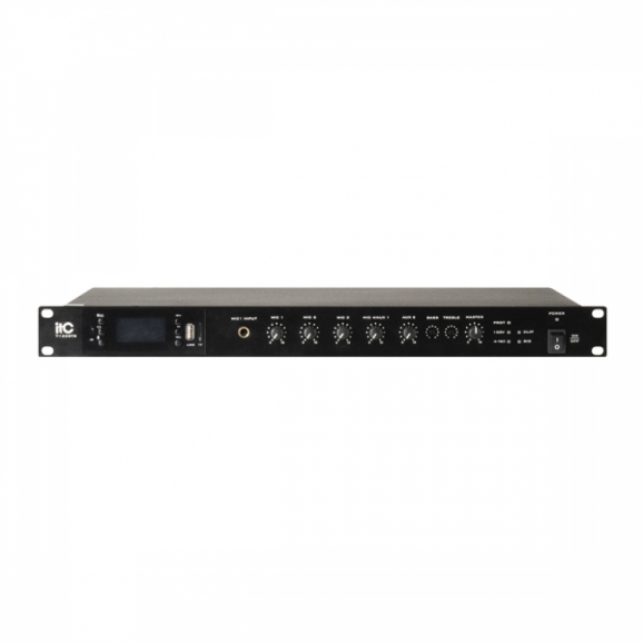 Wzmacniacz miksujący T-120DTB - 120W MP3/FM/Bluetooth